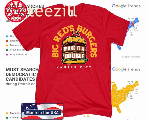 Big Red's Burgers Shirt - Kansas City Football Official
