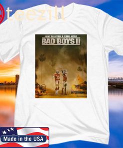 Brixtee Bad Boys 2 Shirt - Jimmy Garoppolo vs George Kittle TShirt
