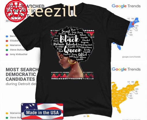 Dashiki Educated Woman Afro T-Shirt - African DNA Pride T-Shirt
