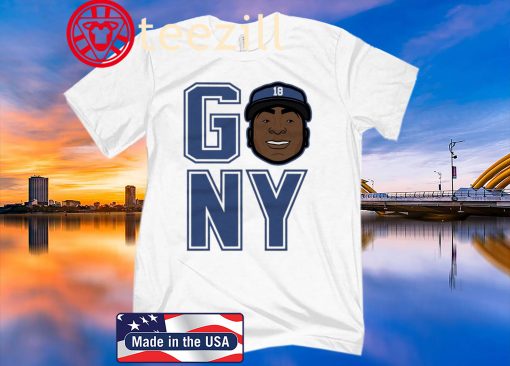 Didi Gregorius New York Baseball Kids Shirt - Didi Gregorius GO NY