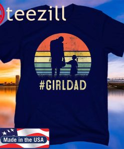 Father And Daughter Vintage GirlDad Gift For Family 2020 Shirt