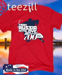 From Russia with Love Shirt Washington DC Hockey TShirt