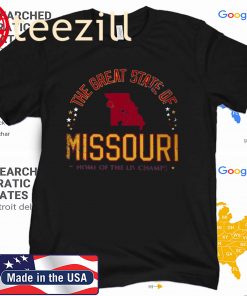 Great State of Missouri Kansas City Donald Trump T-Shirt