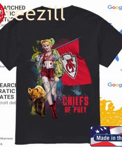 Harley Quinn Kansas City Chiefs Of Prey Logo Shirt