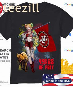 Harley Quinn San Francisco 49ers Of Prey Logo Shirt