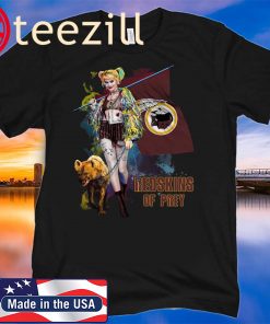 Harley Quinn San Washington Redskins Of Prey Official Shirt