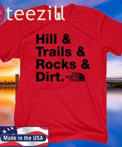Hill Trails Rocks Dirt Shirt The North Face