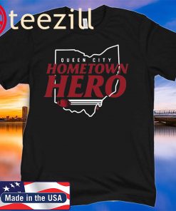 Hometown Hero Cincinnati Football T-Shirt