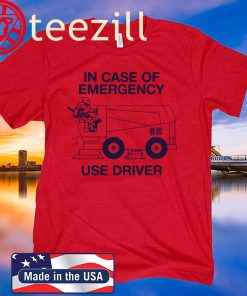 In Case Of Emergency Goalie Use Driver T Shirt