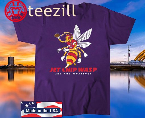 Jet Chip Wasp Shirt - Kansas City Football Shirt