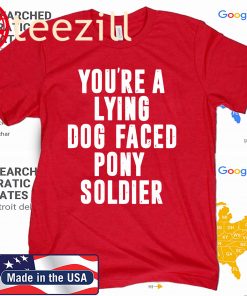 Joe Biden - You're A Lying Dog-Faced Pony Soldier T-shirt
