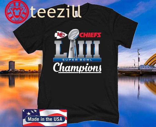 KC Chiefs Super Bowl LIV Champions T-Shirt