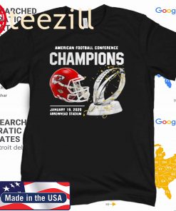 Kansas City Chiefs American Football Conference Champions T-shirt