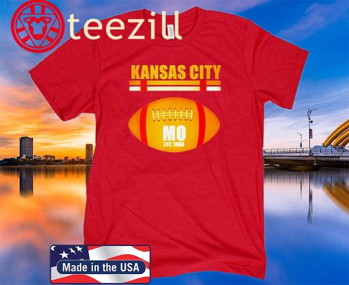 Kansas City Football Fan Missouri KC Great Top T-shirt