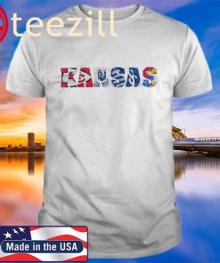 Kansas City chiefs and Kansas city Royals Kansas Tee Shirt