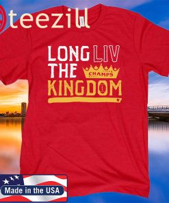 Long LIV the Kingdom Shirt, Unisex - Kansas City Football