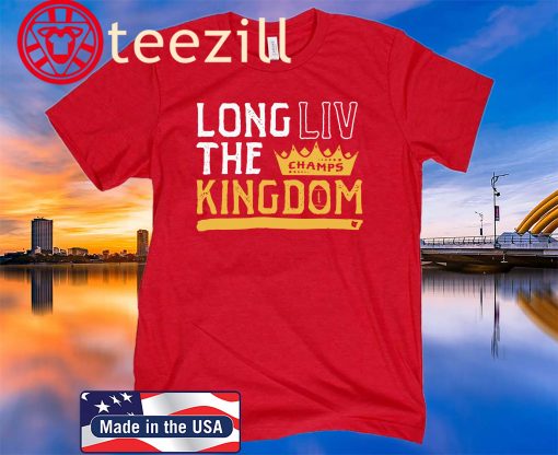 Long LIV the Kingdom Shirt, Unisex - Kansas City Football