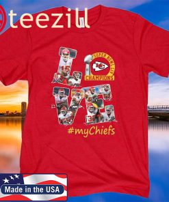 Love Kansas City Chiefs Super Bowl Liv Champions Mychiefs TShirt