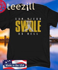 Manny Machado San Diego Swole As Hell T-shirt