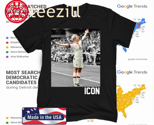 Megan Rapinoe Icon US Womens Soccer Tee Shirt