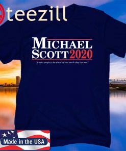 Michael Scott 2020 Election Funny The Office Worlds Best Boss Mens Shirts
