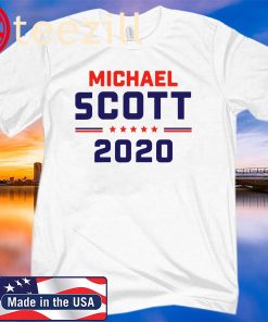 Michael Scott 2020 White Shirt