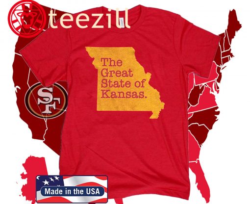 Missouri The Great State Of Kansas T-Shirt