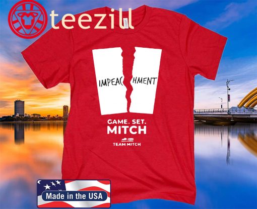 Mitch McConnell is selling Pelosi-inspired 'impeachment' shirts