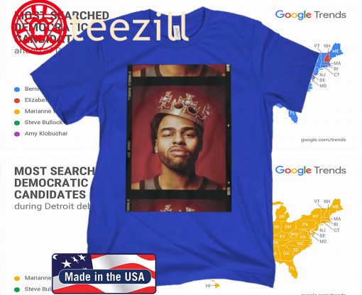 OFFICIAL D'ANGELO RUSSELL CROWN TEE SHIRT