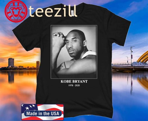 Rip Kobe Bryant 1978-2020 number 24 signature Tshirt