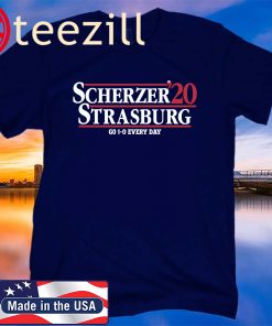 SCHERZER STRASBURG 2020 TEE SHIRTS