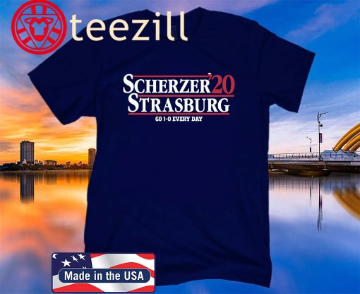SCHERZER STRASBURG 2020 TEE SHIRTS