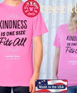 Show Kindness Is One Size Fits All Pink Shirt Day T-Shirt