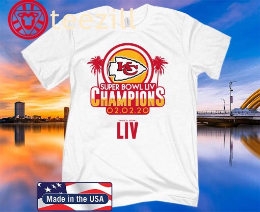 Super Bowl LIV Champions 02/ 02/ 2020 Kansas City T Shirt