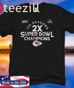 Super Bowl LIV Champions Kansas City Chiefs Champs 2020 T-Shirt
