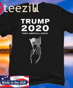 TRUMP 2020 Prayer Large Flag Shirt Trump Political 2020 Tshirt