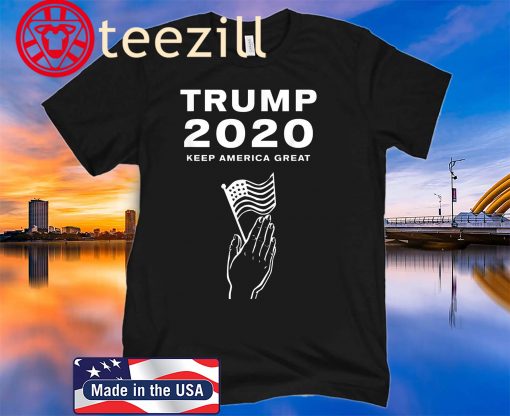 TRUMP 2020 Prayer Large Flag Shirt Trump Political 2020 Tshirt