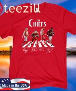 The Chiefs The Beatles Parody Kansas City Tshirt