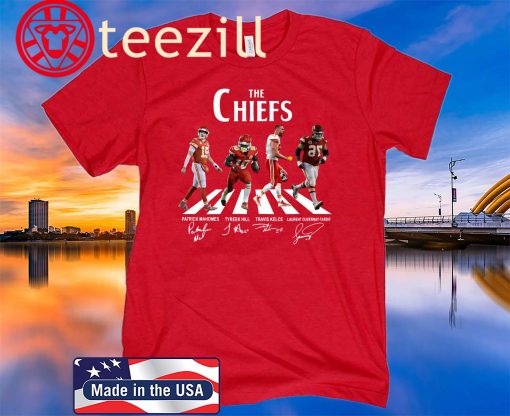 The Chiefs The Beatles Parody Kansas City Tshirt