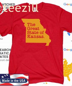 The Great State Of Kansas Shirt - Kansas City Donald Trump Tshirt