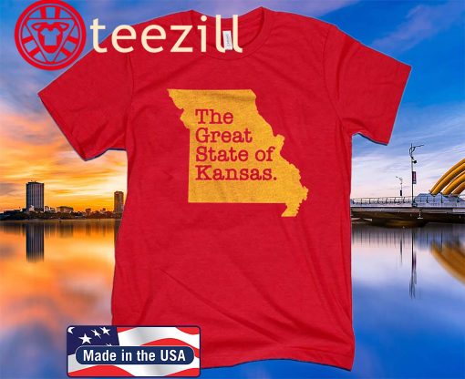 The Great State Of Kansas Shirt Limited Edition