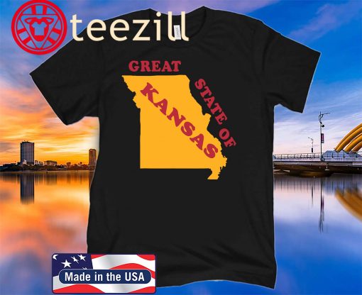 The Great State of Kansas Funny Missouri Shirt Tshirt