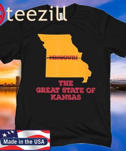 The Great State of Kansas - Kansas City Funny Trump Tshirt