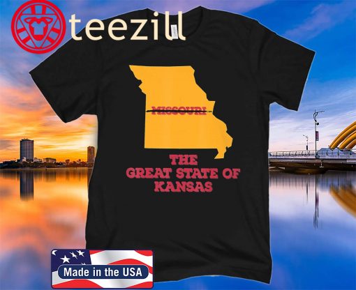 The Great State of Kansas - Kansas City Funny Trump Tshirt