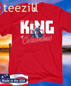The King of Columbus Columbus Hockey T-Shirt