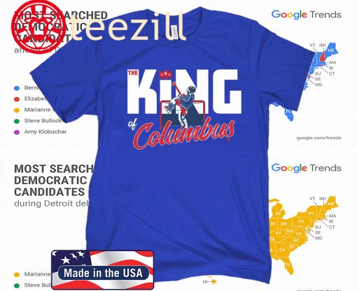 The King of Columbus Shirt Columbus Hockey 2020 T-shirt