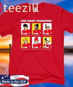 The Many Mahomes MVP Kansas City 2020 Tshirt