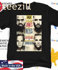 UFC 247 Bones vs Reyes Event Shirt