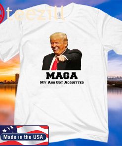 US President Trump Maga I Got Acquitted 2020 Election Gift Shirt