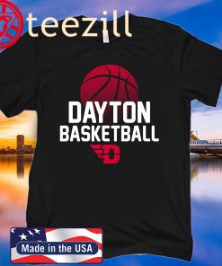 University of Dayton Flyers Basketball Flux Cotton Shirt